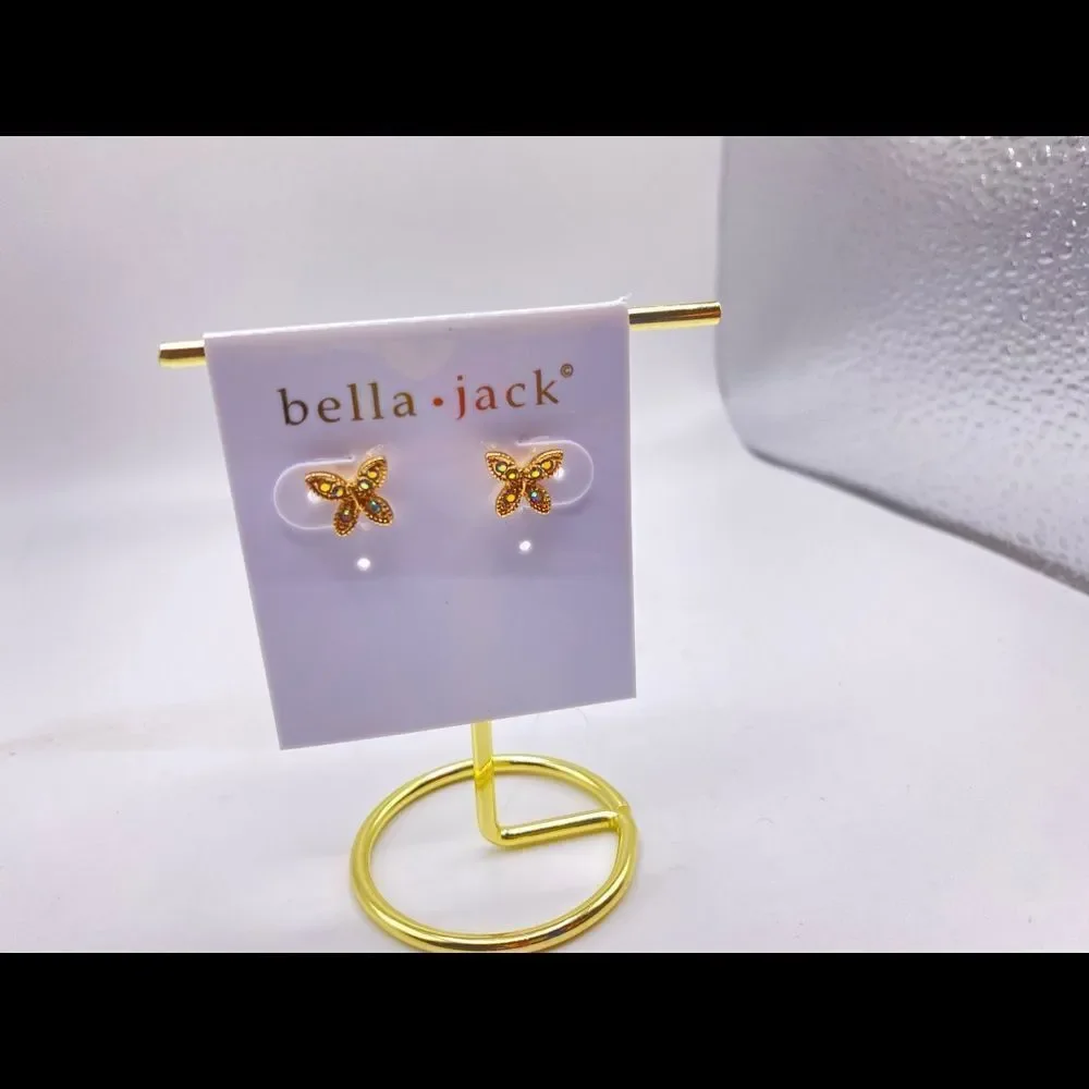 Bella Jack Butterfly Earrings